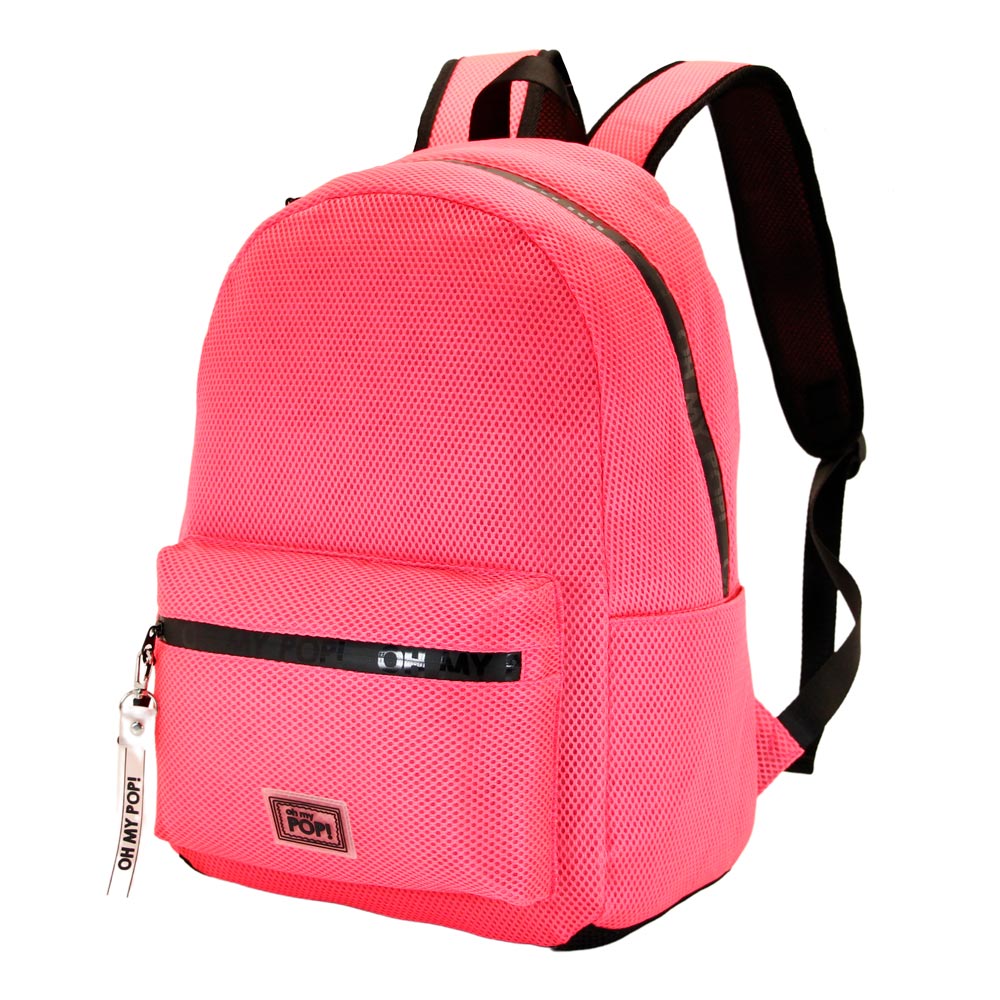 Zaino Mesh Oh My Pop! Fucsia Neon