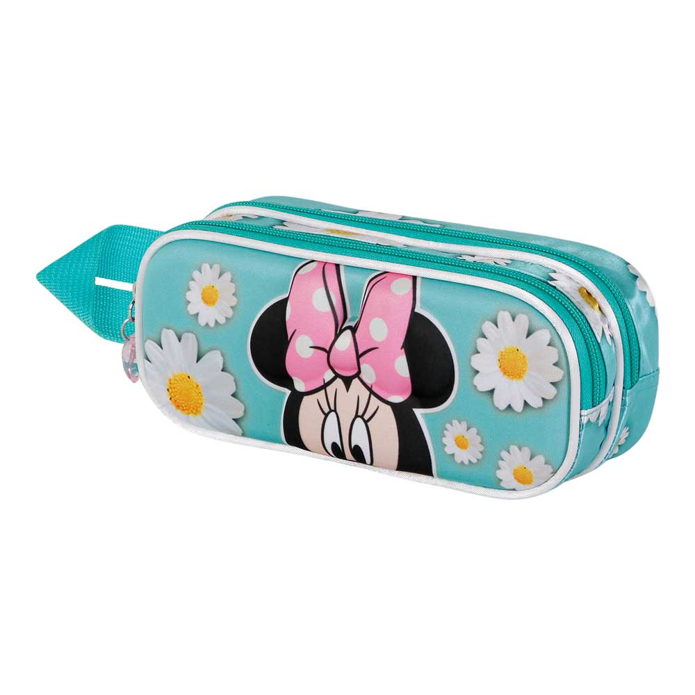 3D Double Pencil Case Minnie Mouse Spring