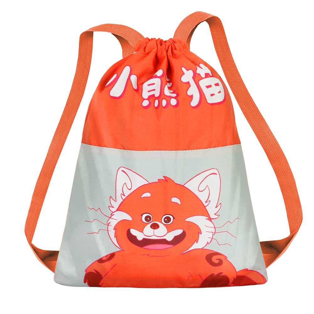 Joy Drawstring Bag Turning Red Cub