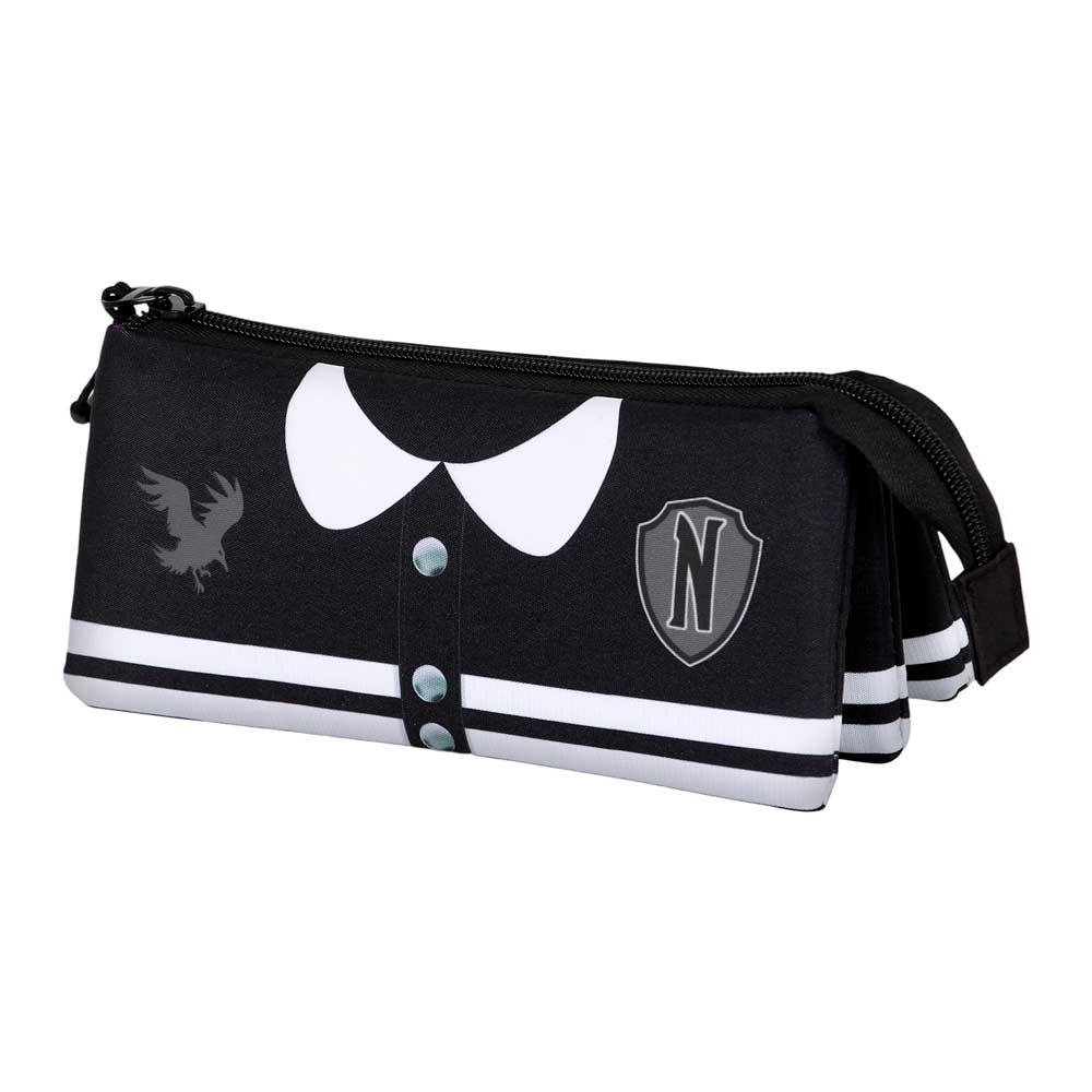 FAN Triple Pencil Case 2.0 Wednesday Varsity