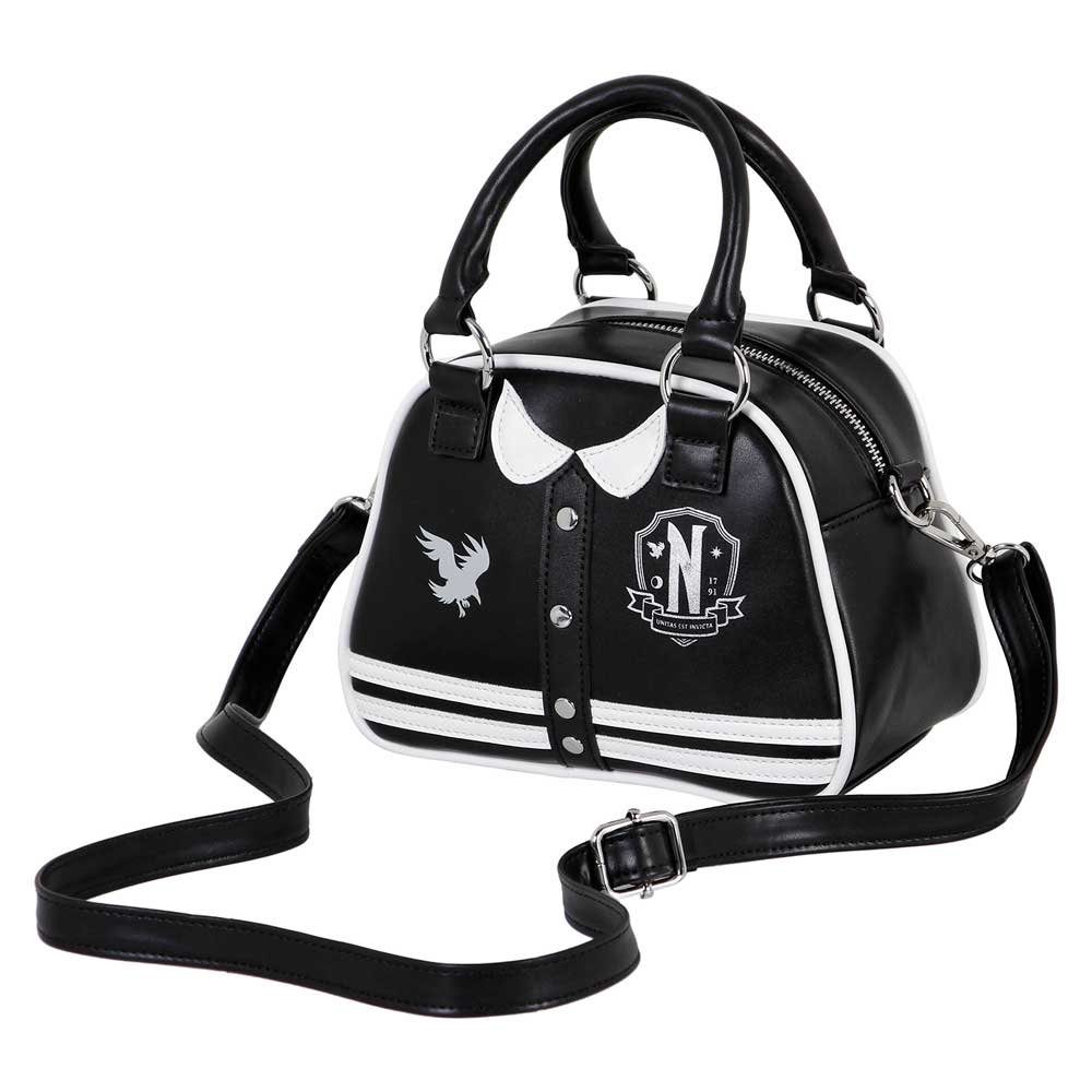 Bolso Bowling Fashion Miércoles Varsity Casual