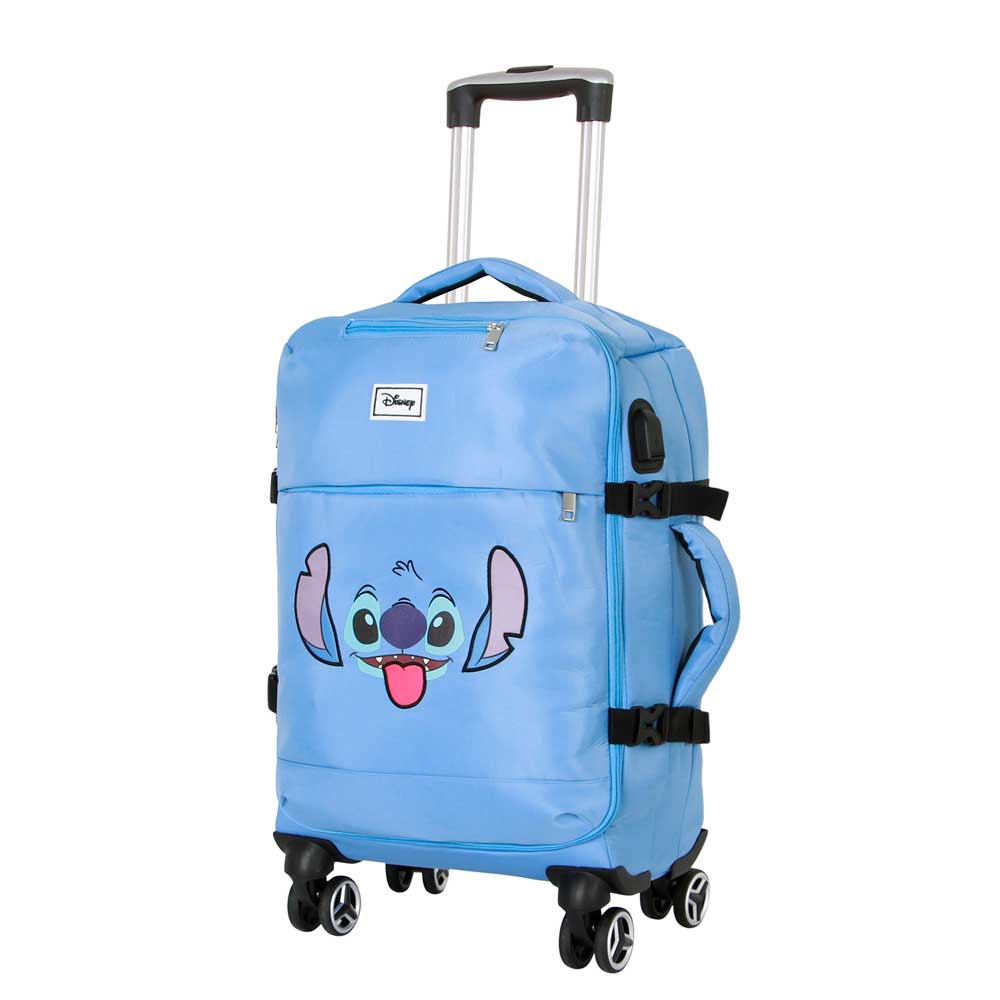 Maleta de Cabina 4 Ruedas Lilo y Stitch Face