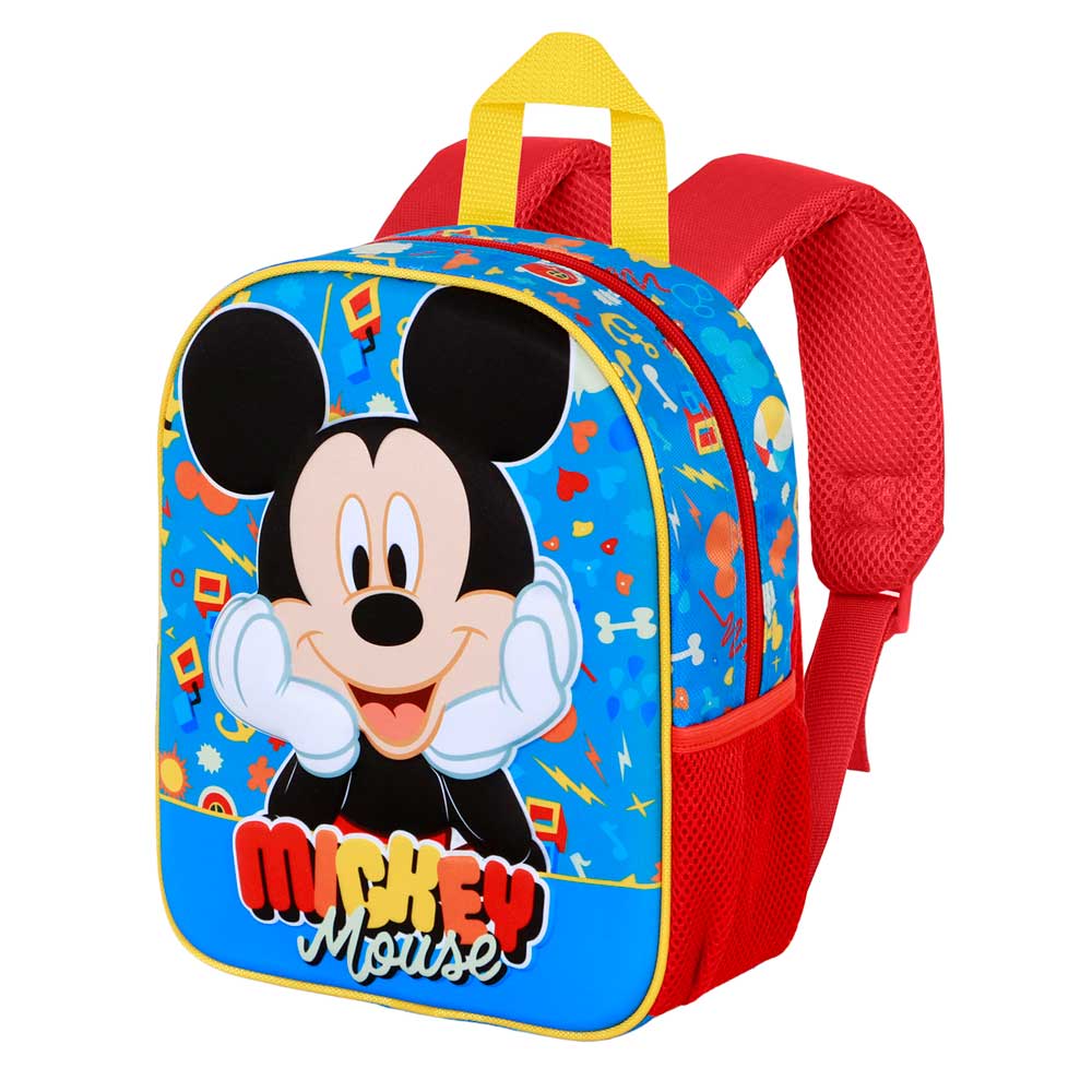 Elite 3D Backpack Mickey Mouse Glad