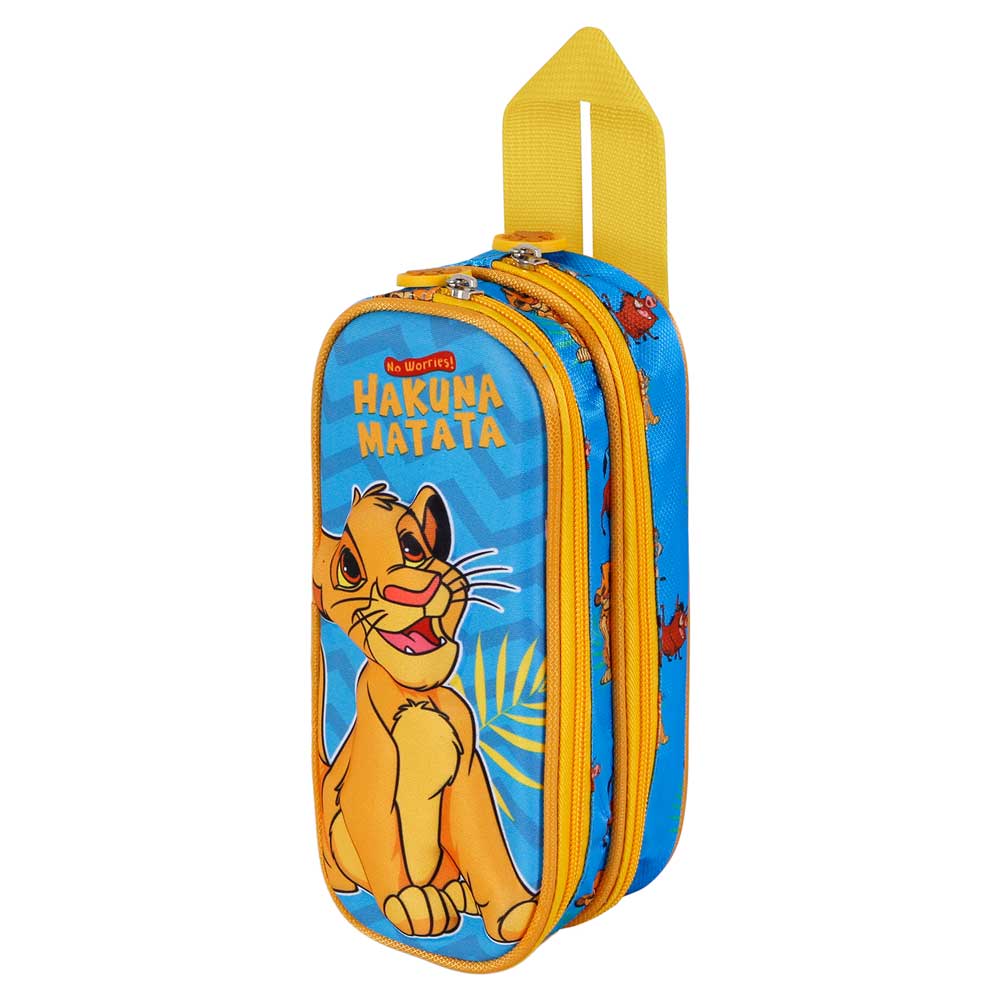 Trousse Double 3D Roi Lion Hakuna
