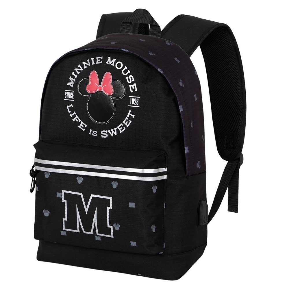 Mochila HS Silver Minnie Mouse Symbol