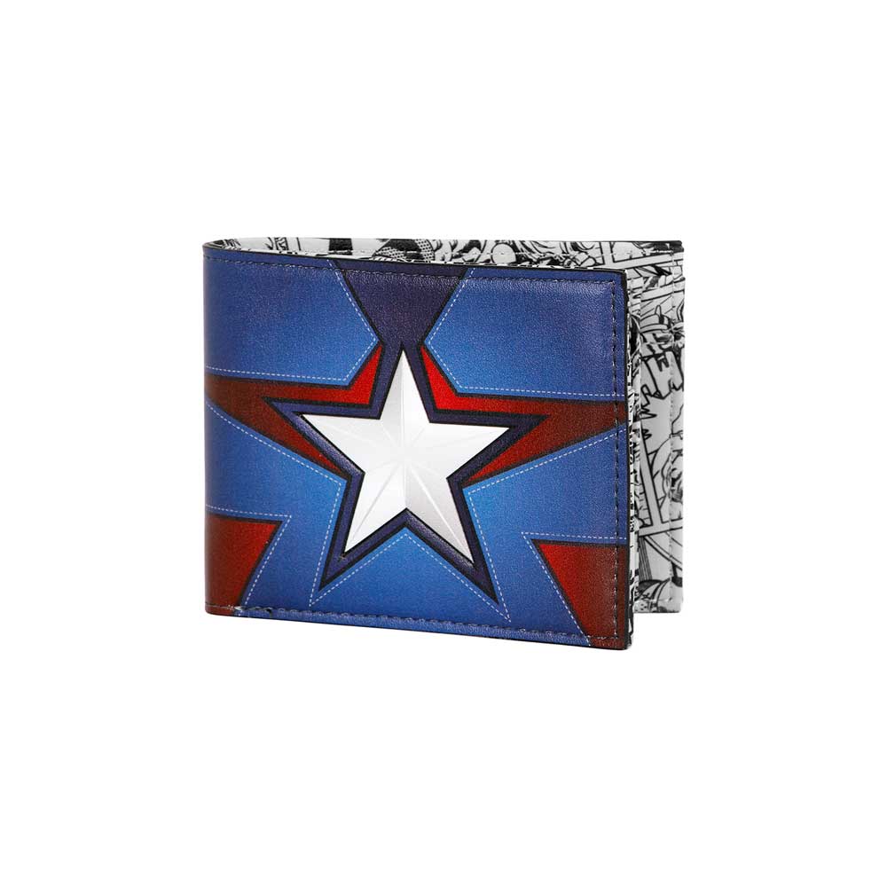 Portafoglio da Uomo Captain America Courage
