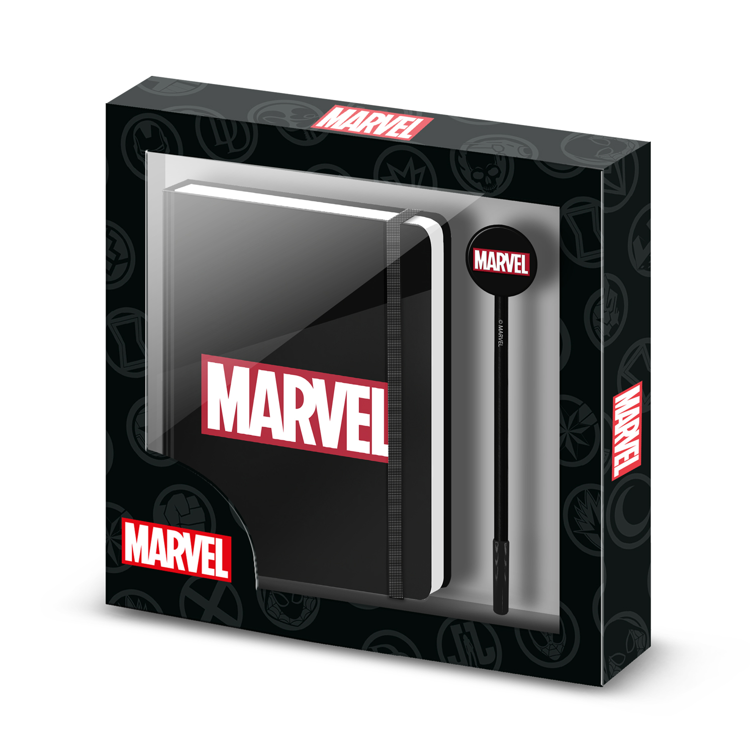 Journal avec Chaîne + Stylo Fashion Marvel Comics