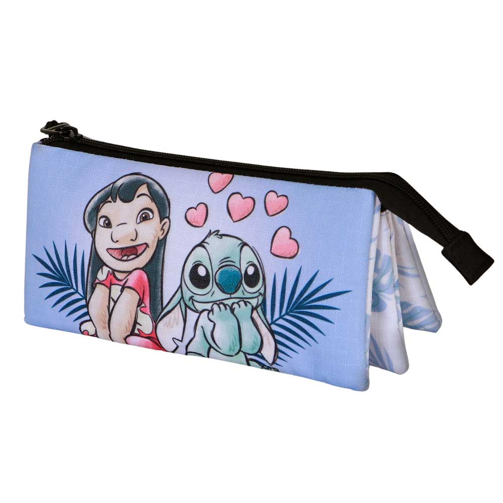 Trousse Triple Lilo et Stitch Couple