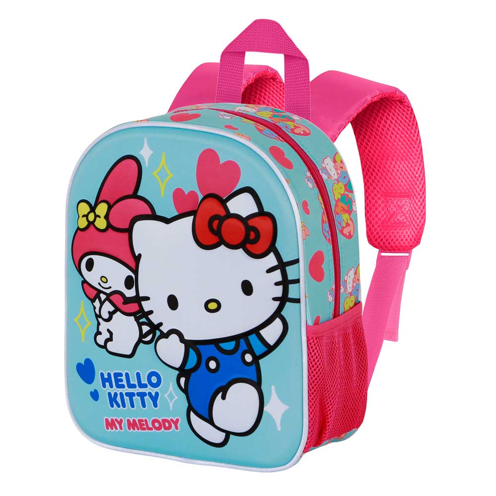 Mochila 3D Elite Hello Kitty Friendship