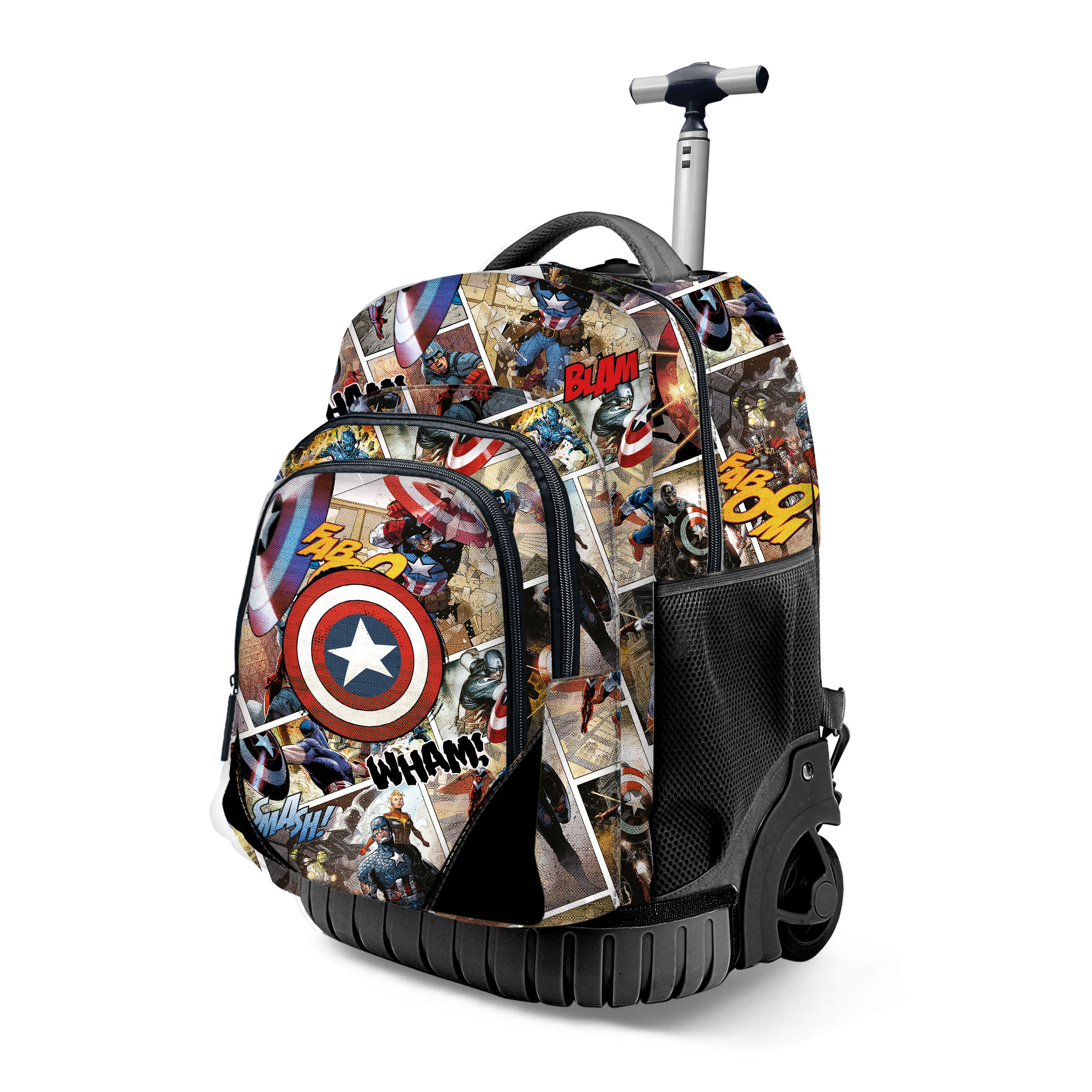 Sac à dos à Roulettes GTS FAN Captain America Comic