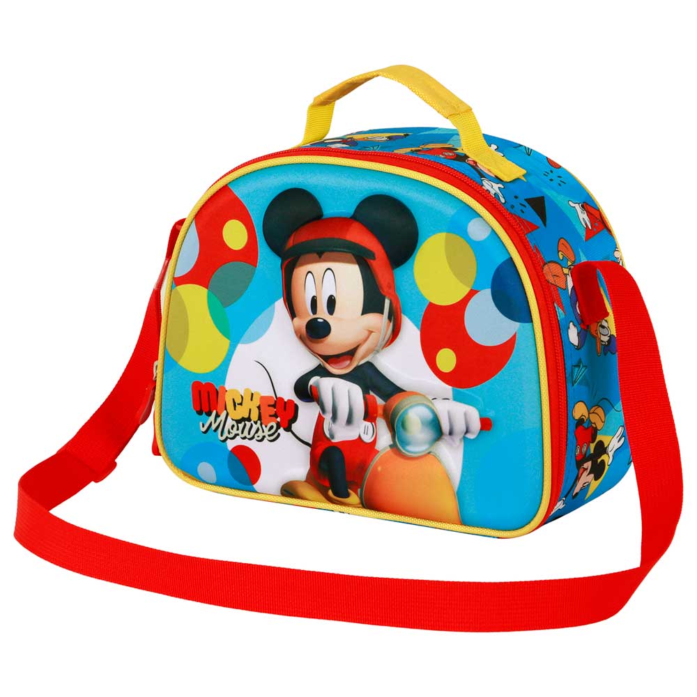 Borsa Porta Merenda 3D Topolino Scooter