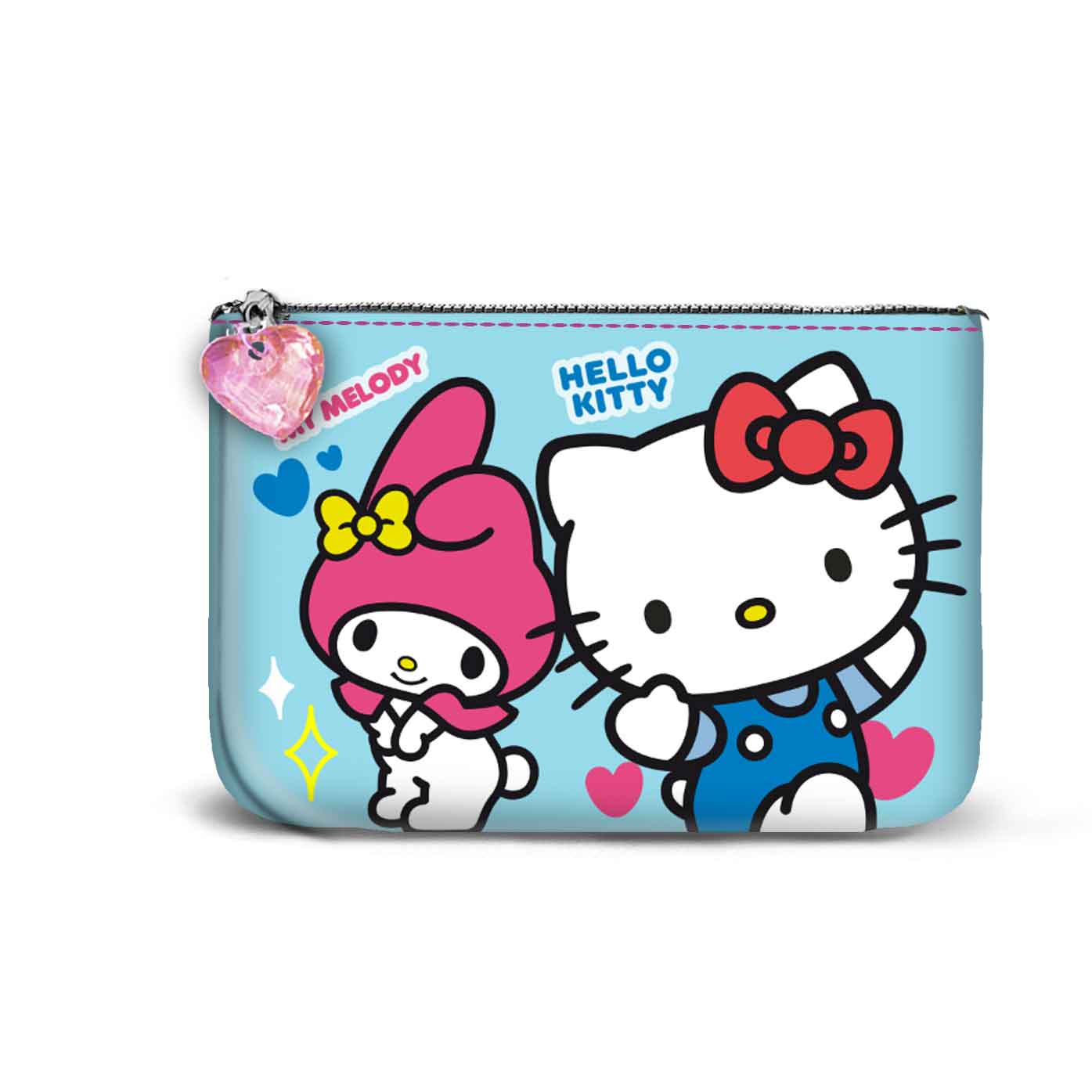 Portamonete Quadrato Piccolo Hello Kitty Friendship