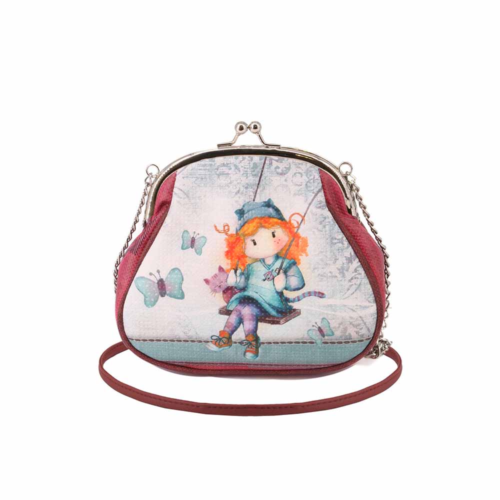 Large Chain Retro Shoulder Bag Forever Ninette Swing