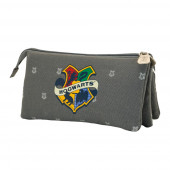 Wholesale Distributor Triple Pencil Case HS Harry Potter Greyly