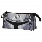 Estuche Portatodo Triple FAN The Mandalorian Helmet
