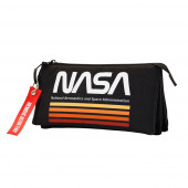 Wholesale Distributor FAN Triple Pencil Case NASA Black
