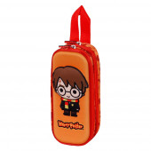Wholesale Distributor 3D Double Pencil Case Harry Potter Bobblehead