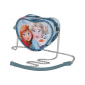 Grossiste Distributeur Vente en gross Sac à Bandoulière Mini Coeur La Reine des Neiges 2 (Frozen) Nature