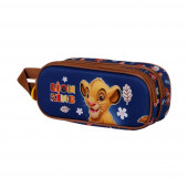 Trousse Double 3D Roi Lion Little Face