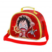 Grossista Distributore vendita all'ingroso Borsa Porta Merenda 3D One Piece Luffy