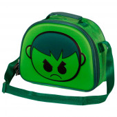 Grossista Distributore vendita all'ingroso Borsa Porta Merenda 3D Hulk Bobblehead