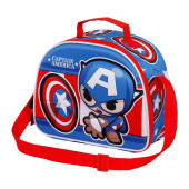 Wholesale Distributor 3D Lunch Bag Captain America Let's go