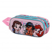Wholesale Distributor 3D Double Pencil Case Disney Princess Kind