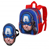 Zainetto Maschera Captain America First