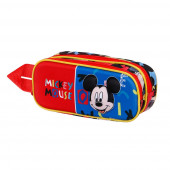 Astuccio Doppio 3D Topolino Joyful