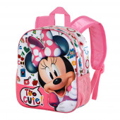 Mochila 3D Pequeña Minnie Mouse Too Cute