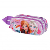 Grossiste Distributeur Vente en gross Trousse Double 3D La Reine des Neiges 2 (Frozen) Friends