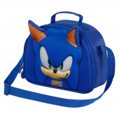 Grossista Distributore vendita all'ingroso Borsa Porta Merenda 3D Sonic Face