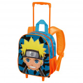 Grossista Distributore vendita all'ingroso Zainetto 3D con Ruote Piccolo Naruto Happy
