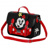 Satchel Shoulder Bag-Backpack Minnie Mouse Face