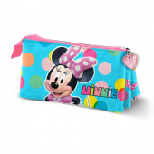 Estuche Portatodo Triple Minnie Mouse Fancy