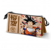 Wholesale Distributor Triple Pencil Case Dragon Ball Goku Foodie