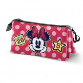 Estuche Portatodo Triple Minnie Mouse Class