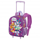 Wholesale Distributor Small 3D Backpack with Wheels Paw Patrol Magic