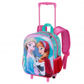 Wholesale Distributor Small 3D Backpack with Wheels Frozen 2 Family