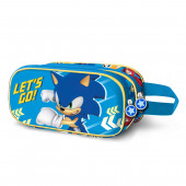 Mayorista Distribuidor Estuche Portatodo Doble 3D Sonic Go