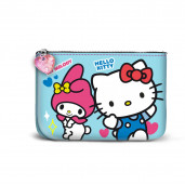 Grossista Distributore vendita all'ingroso Portamonete Quadrato Piccolo Hello Kitty Friendship