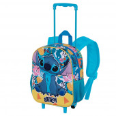 Zainetto 3D con Ruote Piccolo Lilo e Stitch Colors