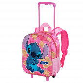 Small 3D Backpack with Wheels Lilo and Stitch Cute