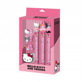 Mayorista Distribuidor Pack de 3 Lápices Eternal + 3 Gomas + Sacapuntas Hello Kitty Mix