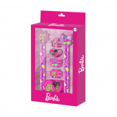 Mayorista Distribuidor Pack de Boli Gel + Lápiz Eternal + 4 Gomas + Sacapuntas Barbie Mix