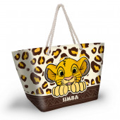 Sac de Plage Soleil Roi Lion Leopard