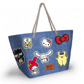Sac de Plage Soleil Hello Kitty Stickers