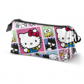 Astuccio Triplo Hello Kitty Panels