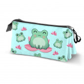 Estuche Portatodo Triple Oh My Pop! Froggy