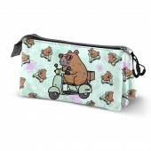 Estuche Portatodo Triple Oh My Pop! Capybara